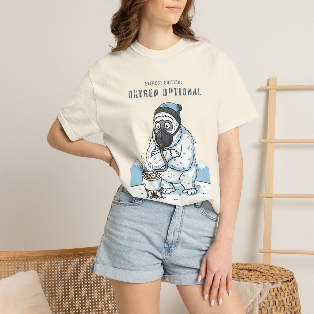 Everest edition: Oxygen optional- Tshirt