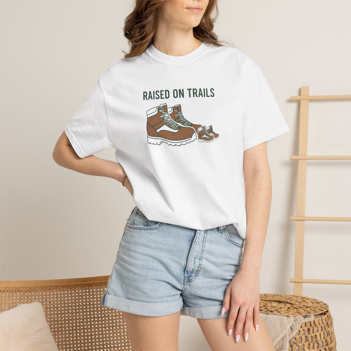 Raised on Trails- Tshirt