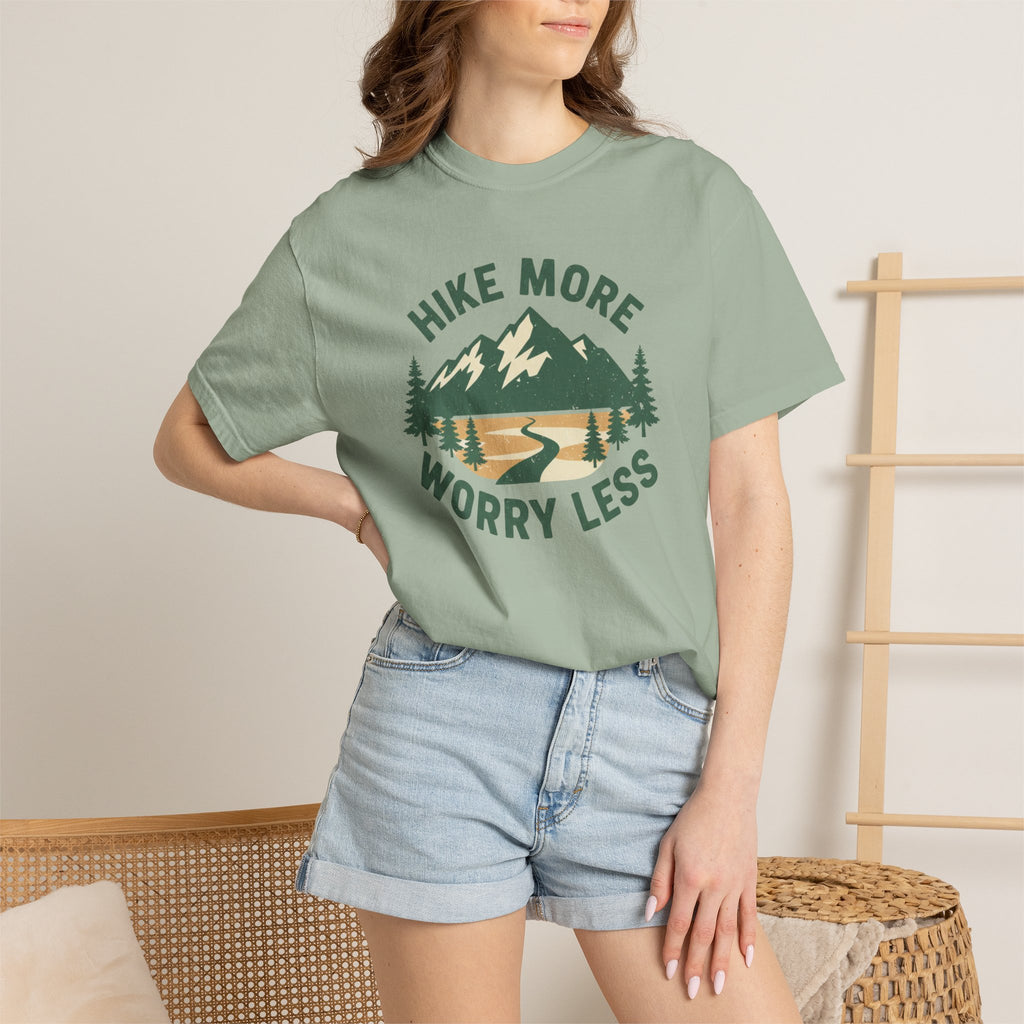 Hike more Worry less- Tshirt