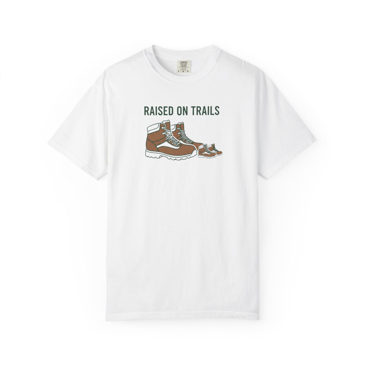 Raised on Trails- Tshirt