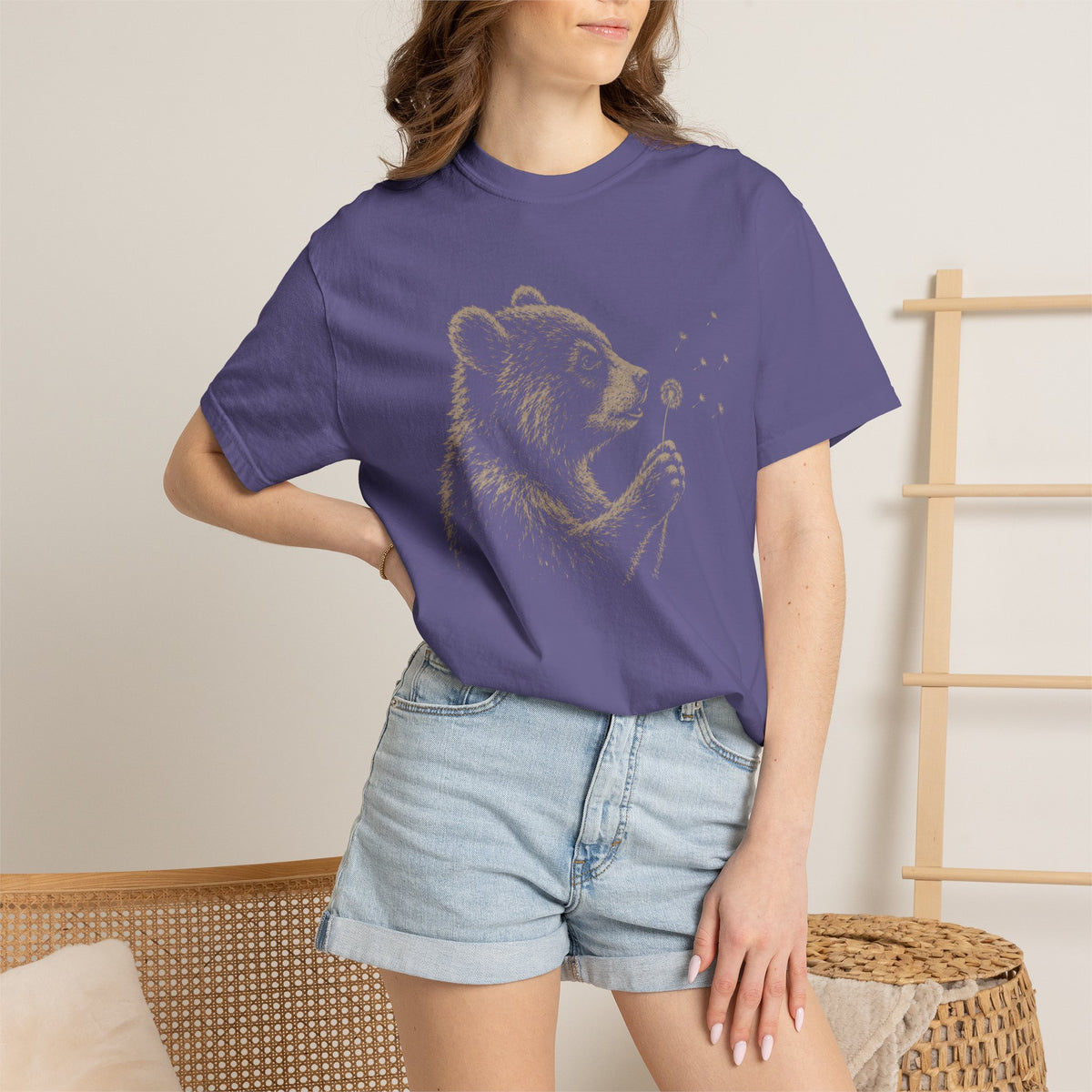 Bear Blowing Wish T-Shirt