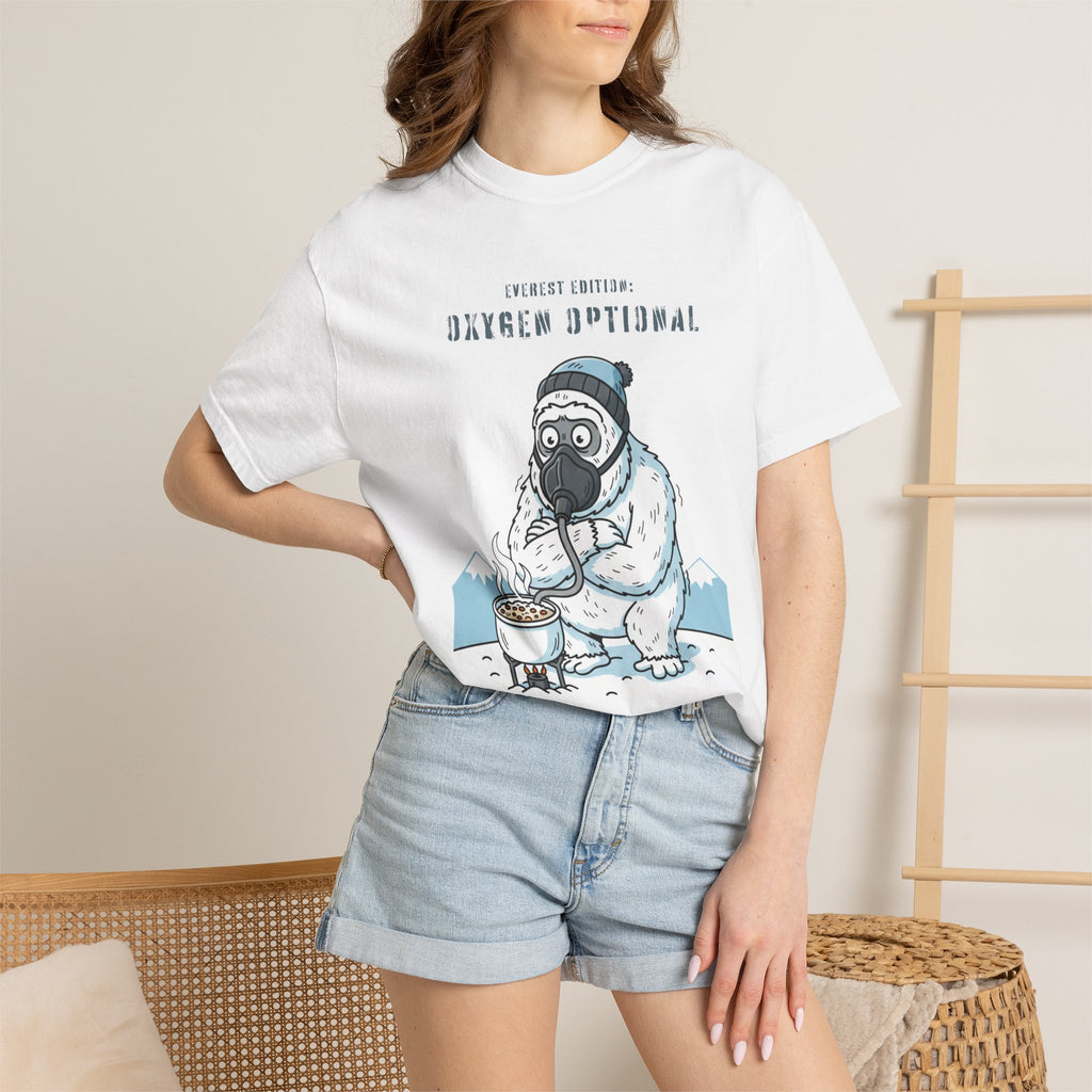 Everest edition: Oxygen optional- Tshirt