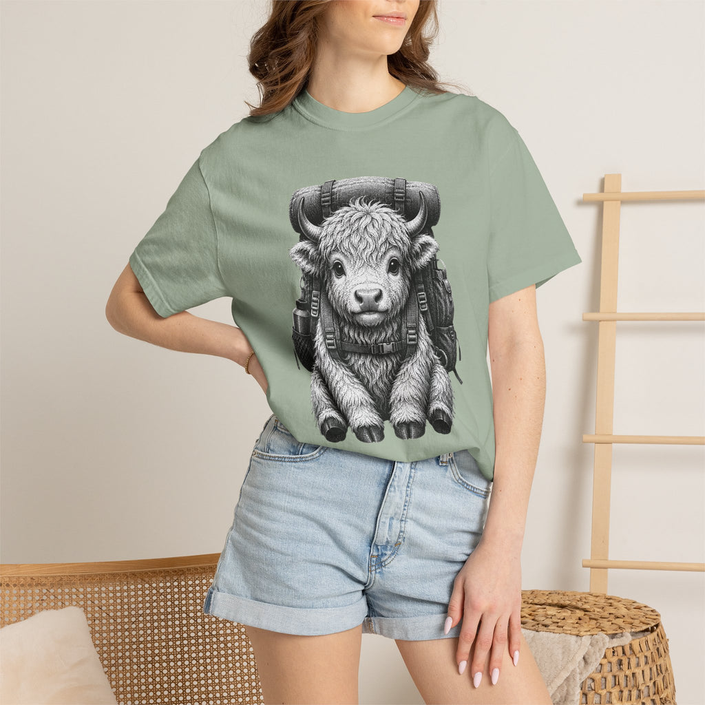 Highland Baby Yak Backpack T-Shirt