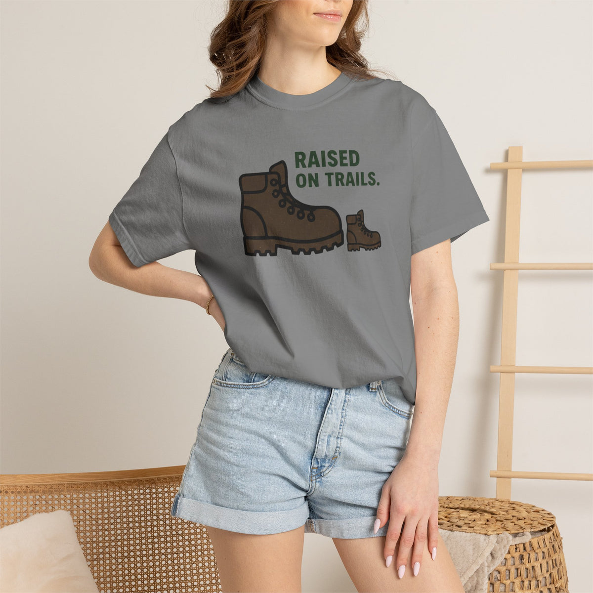 Raised on Trail- Tshirt