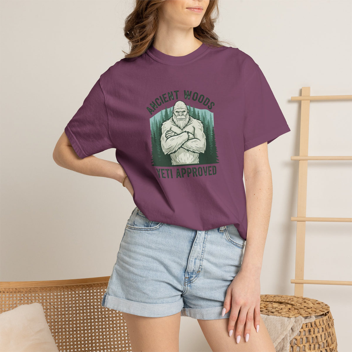 Ancient Woods Yeti Approved - Tshirt