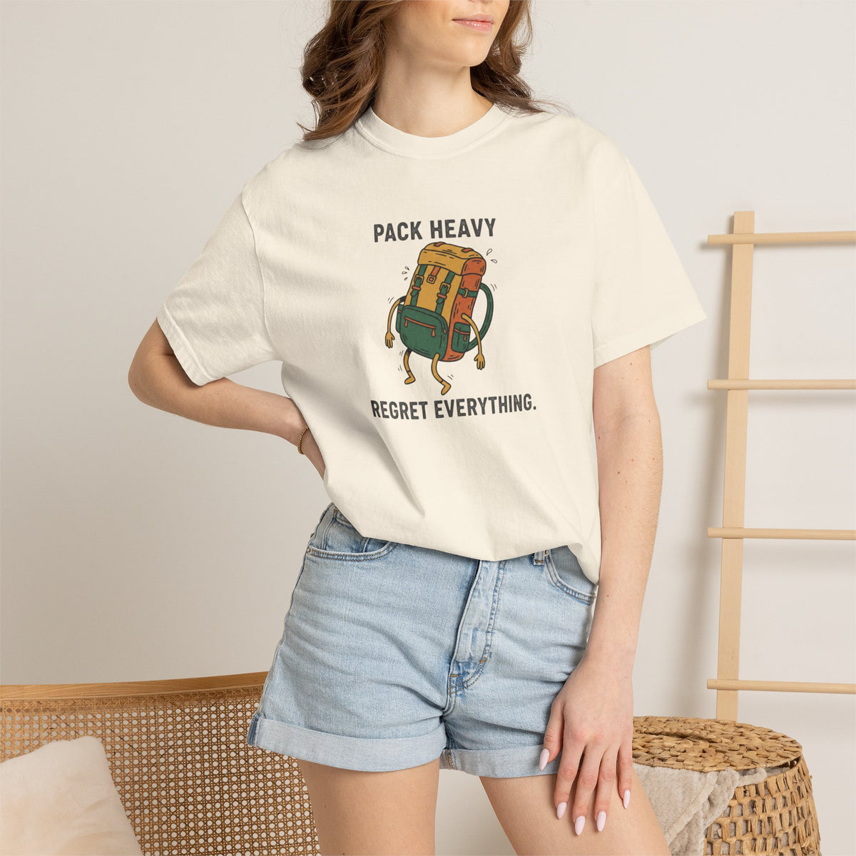 Pack Heavy Regret Everything T-Shirt