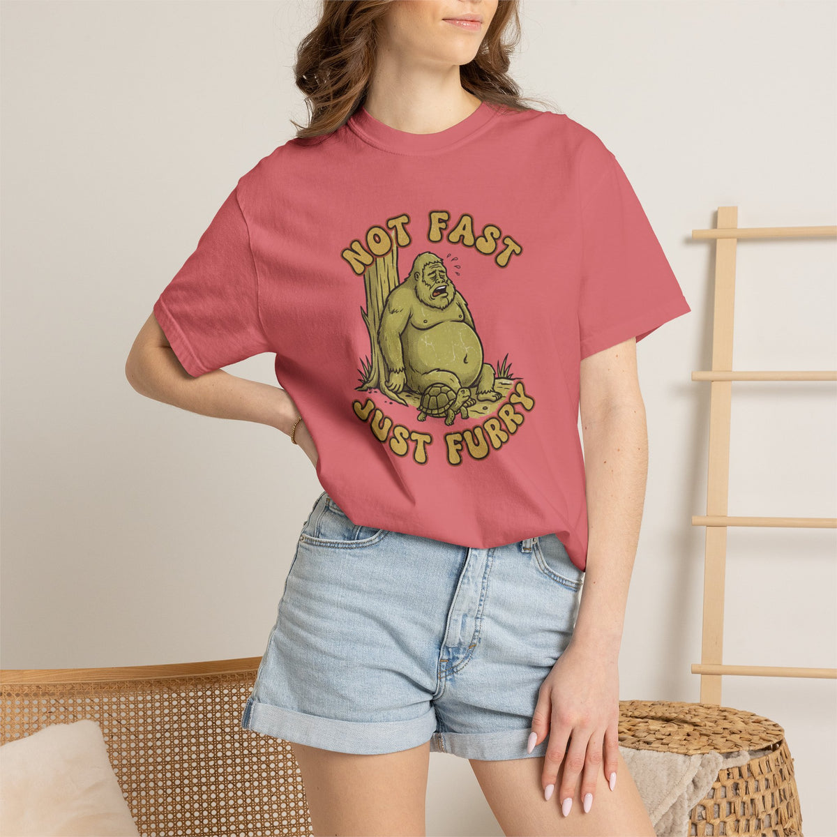 Not fast: Just furry- Tshirt