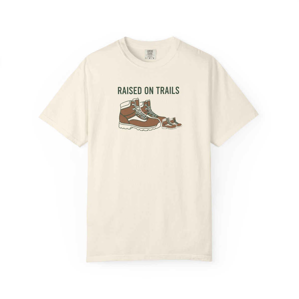 Raised on Trails- Tshirt