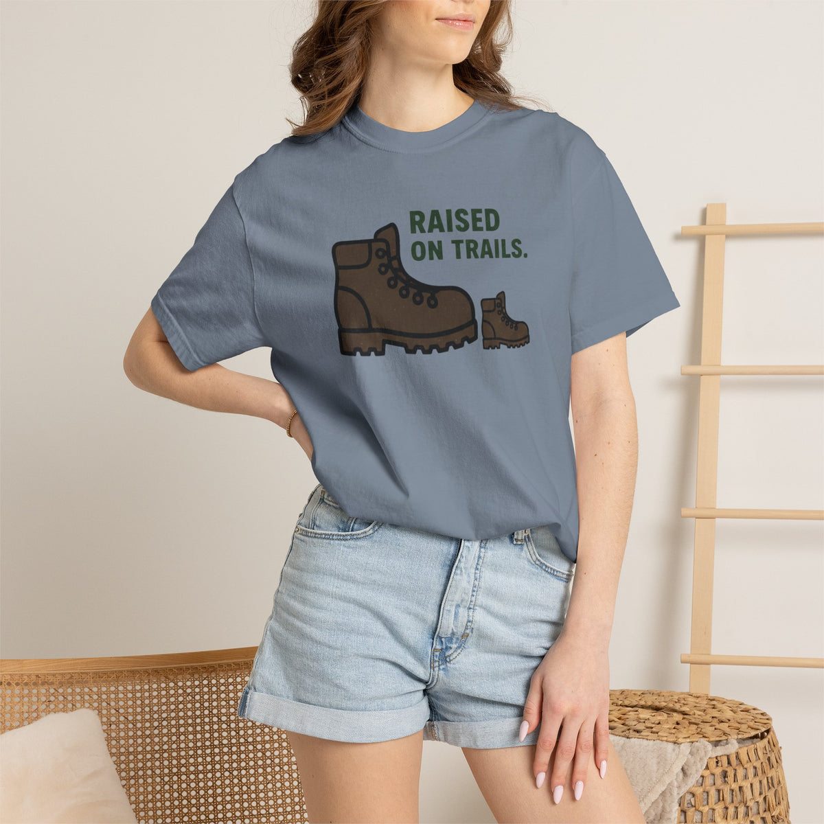 Raised on Trail- Tshirt