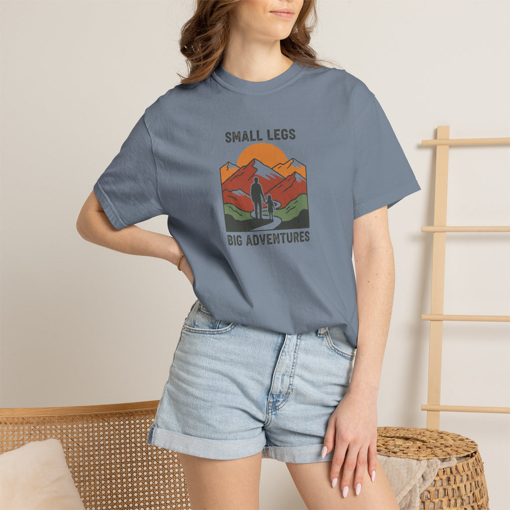 Small legs Big Adventure- Tshirt