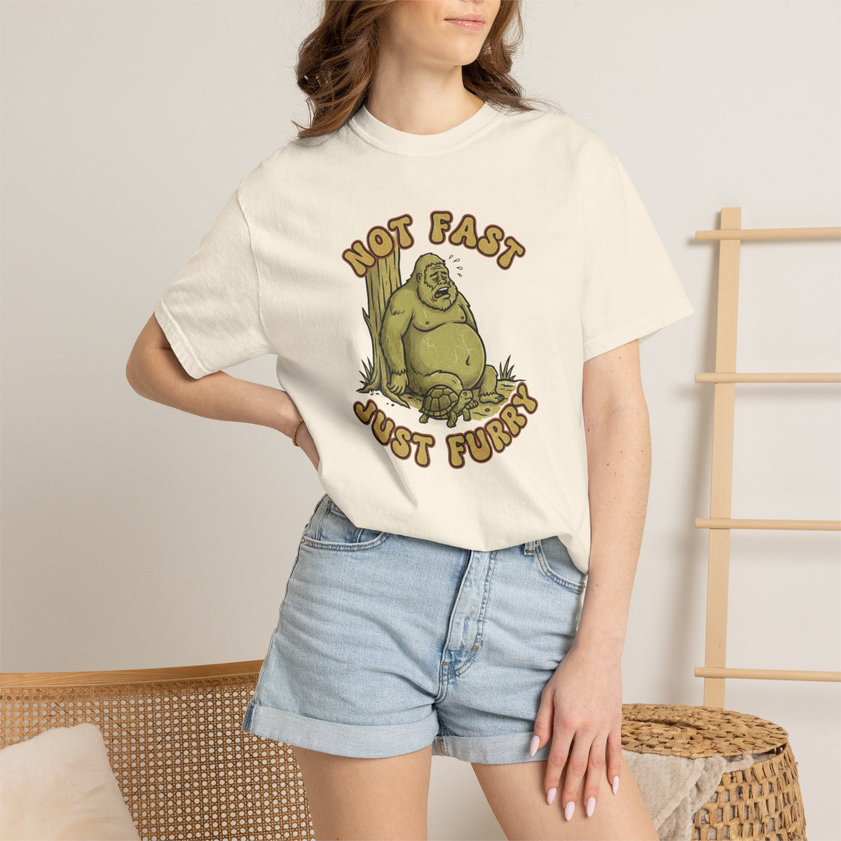Not fast: Just furry- Tshirt