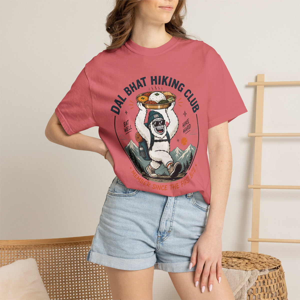 Dal Bhat Hiking Club- Tshirt