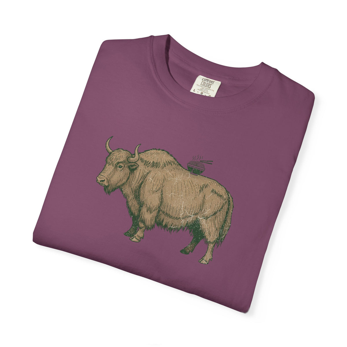 Yak Illustration T-Shirt Tshirt