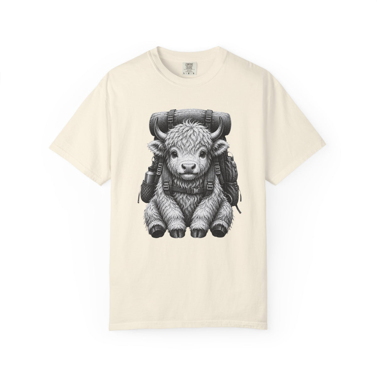 Highland Baby Yak Backpack T-Shirt