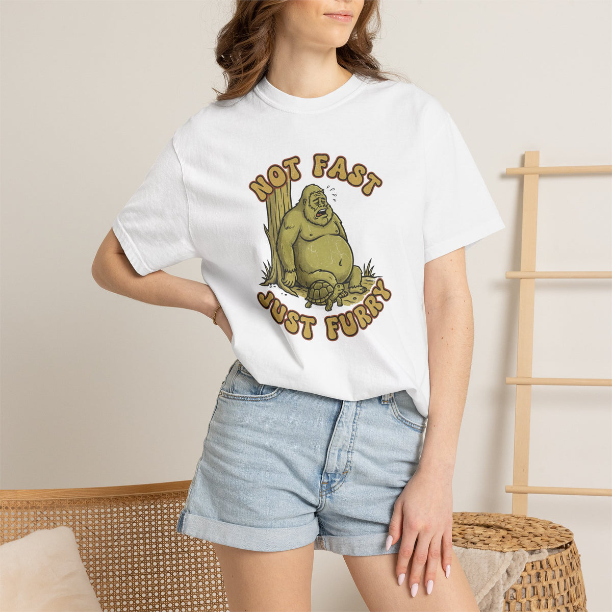 Not fast: Just furry- Tshirt