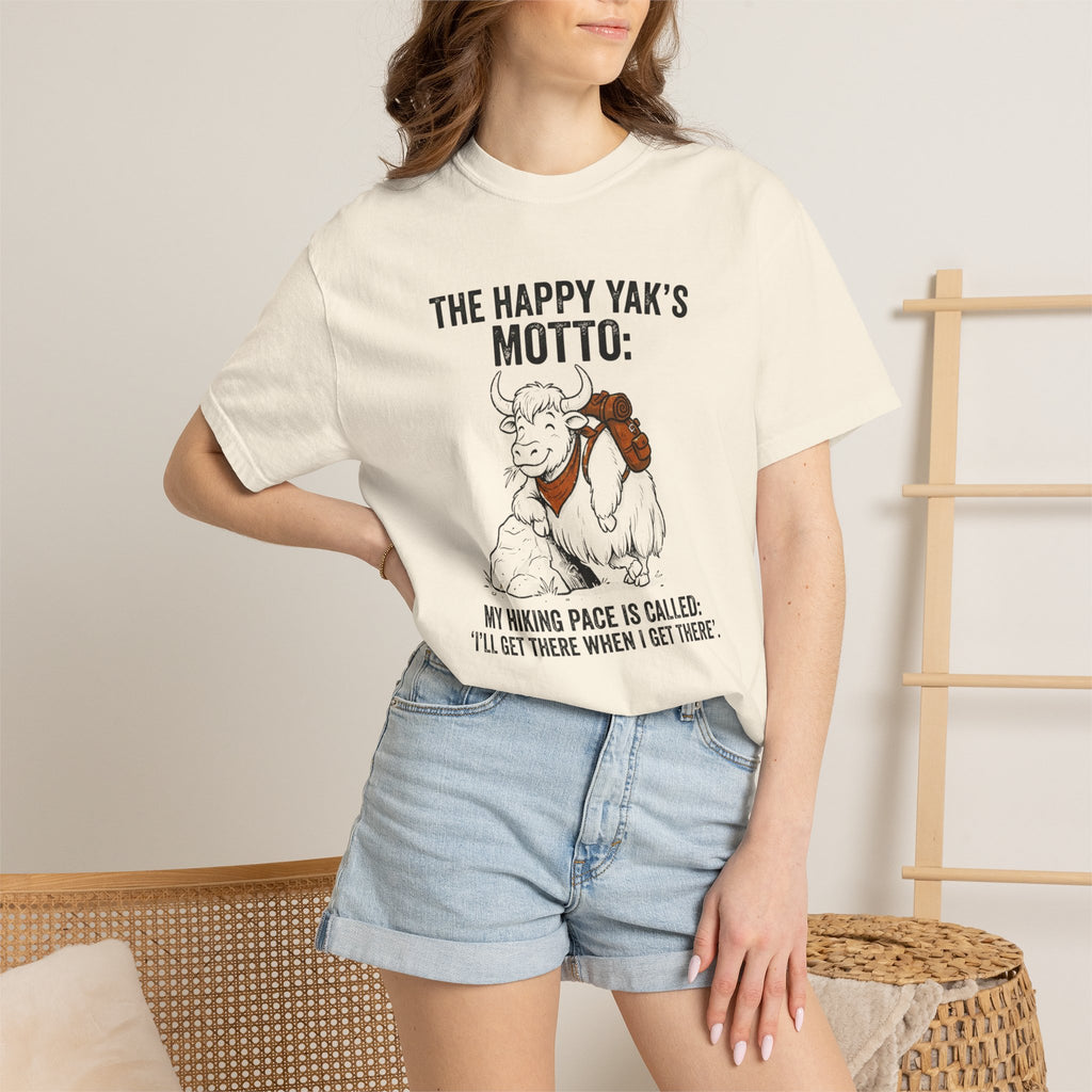 The Happy yaks Motto- Tshirt