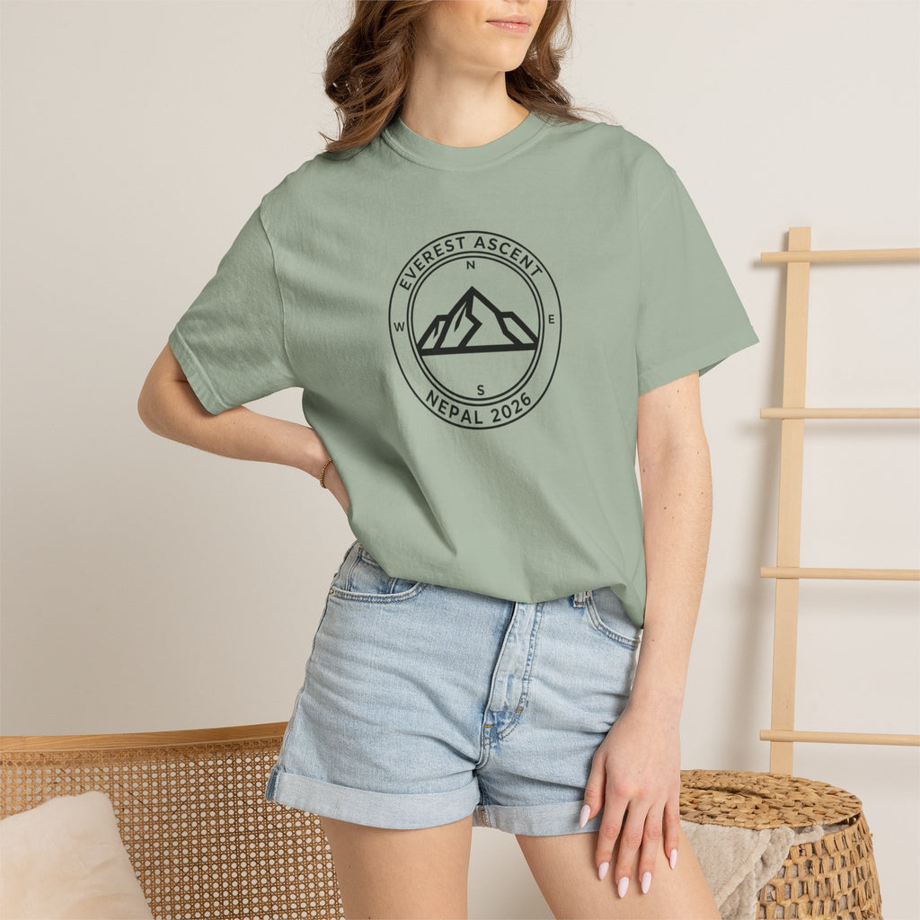 Everest Ascent Nepal 2024 Mountain Graphic T‑Shirt