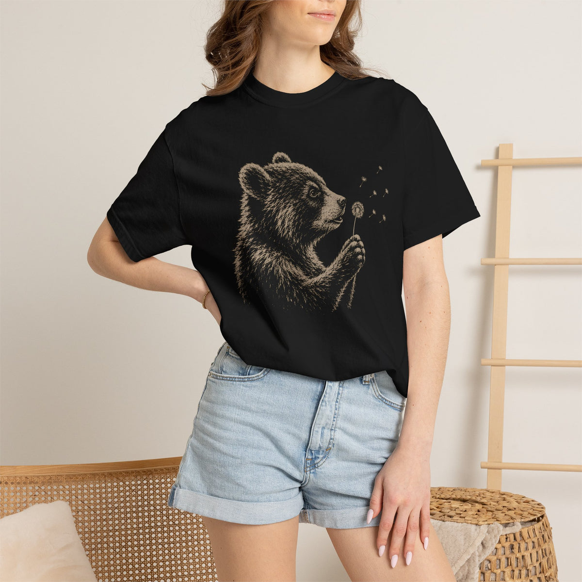Bear Blowing Wish T-Shirt