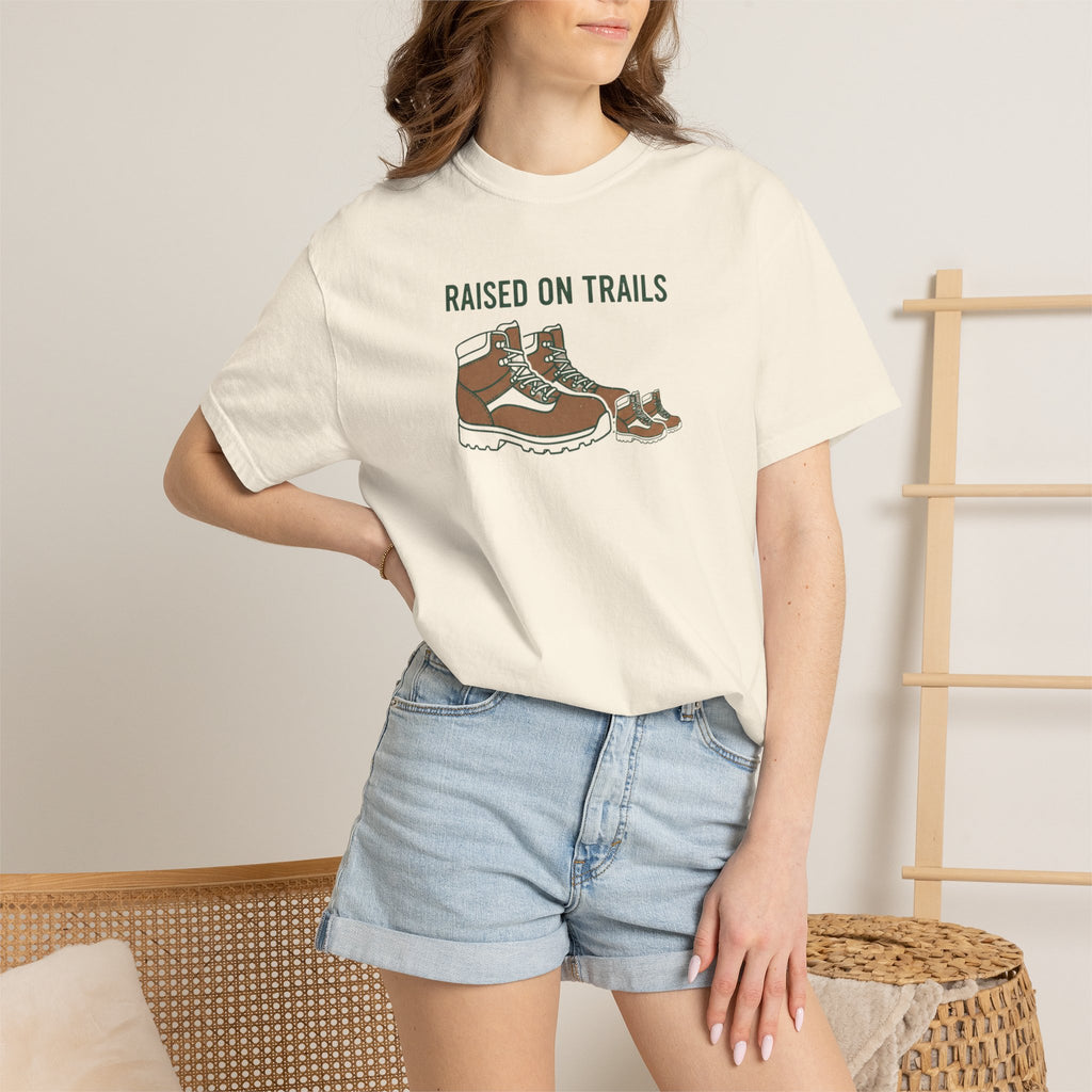 Raised on Trails- Tshirt