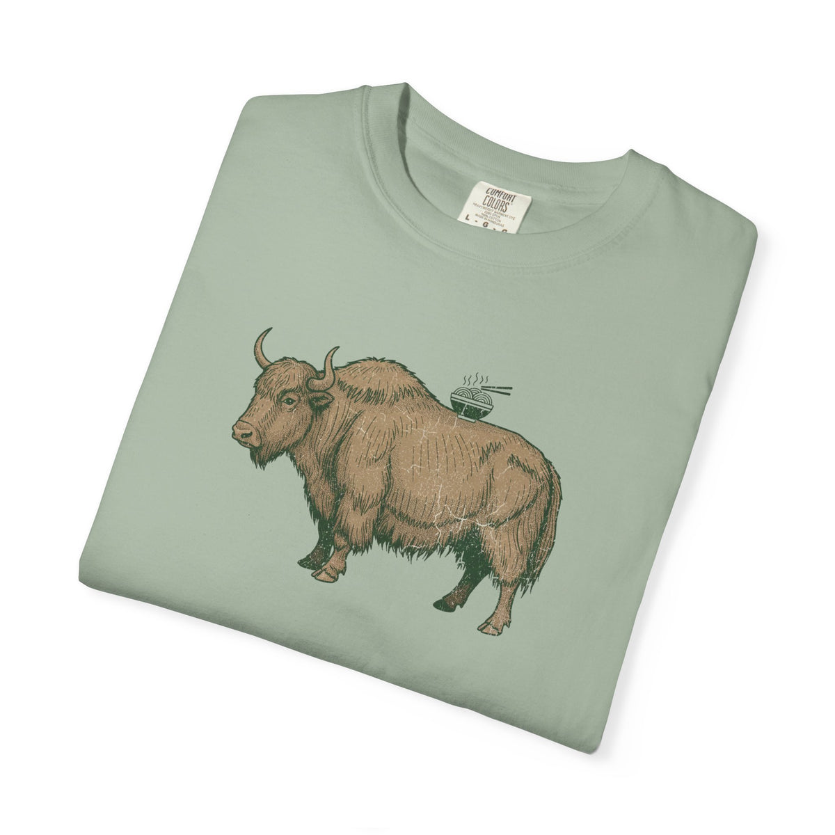 Yak Illustration T-Shirt Tshirt