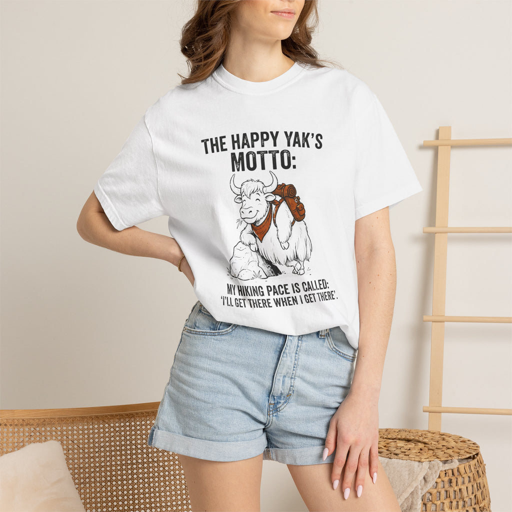 The Happy yaks Motto- Tshirt