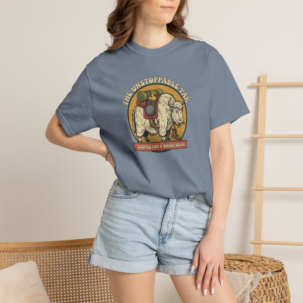 The unstoppable Yak  -Tshirt