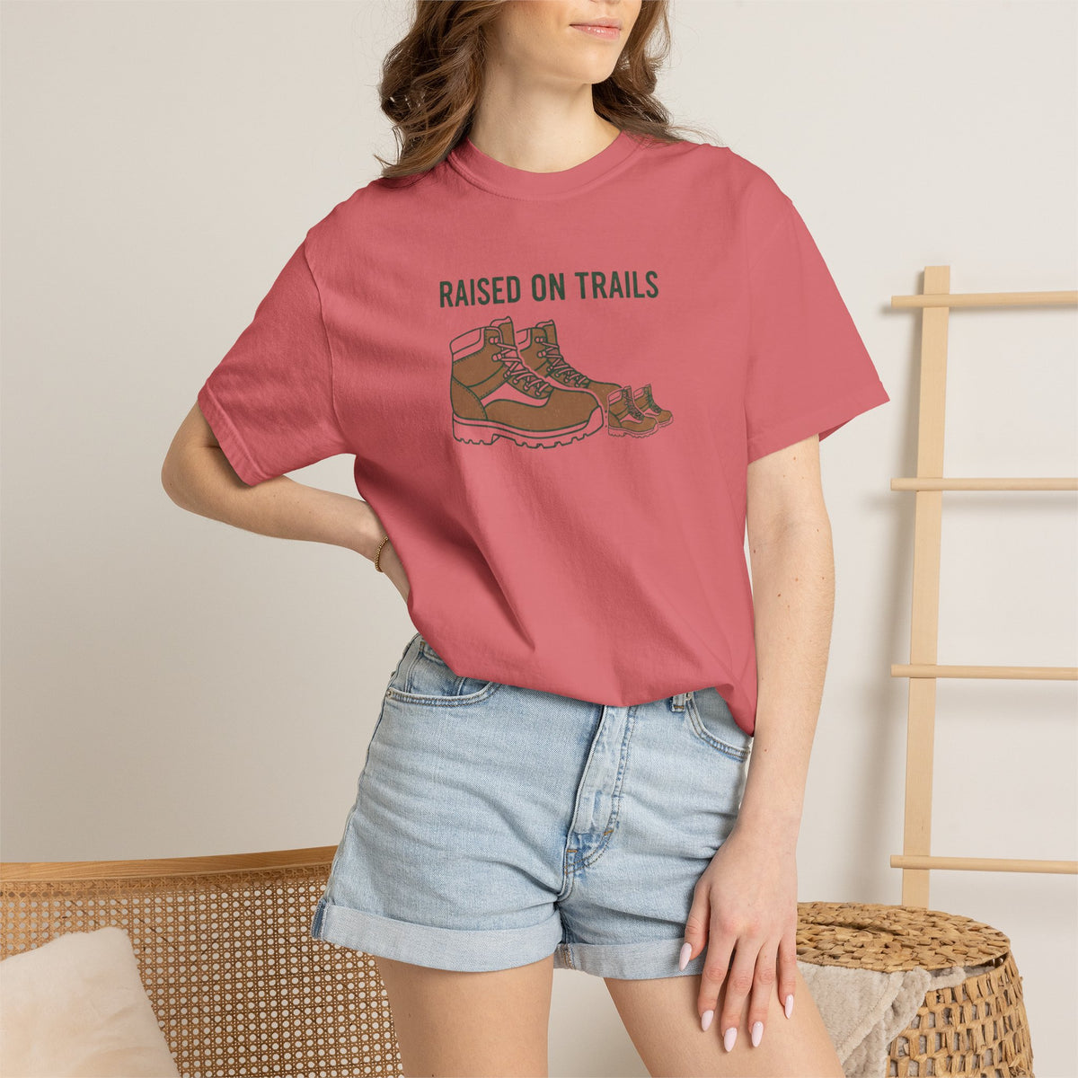 Raised on Trails- Tshirt