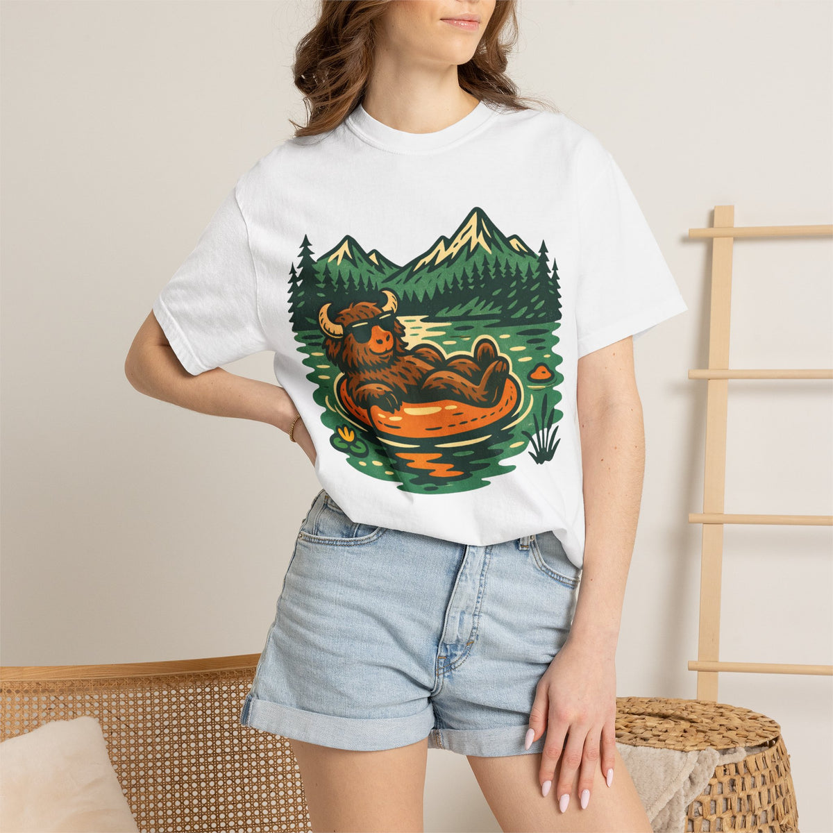 Baby Yak Floating Lake T-Shirt
