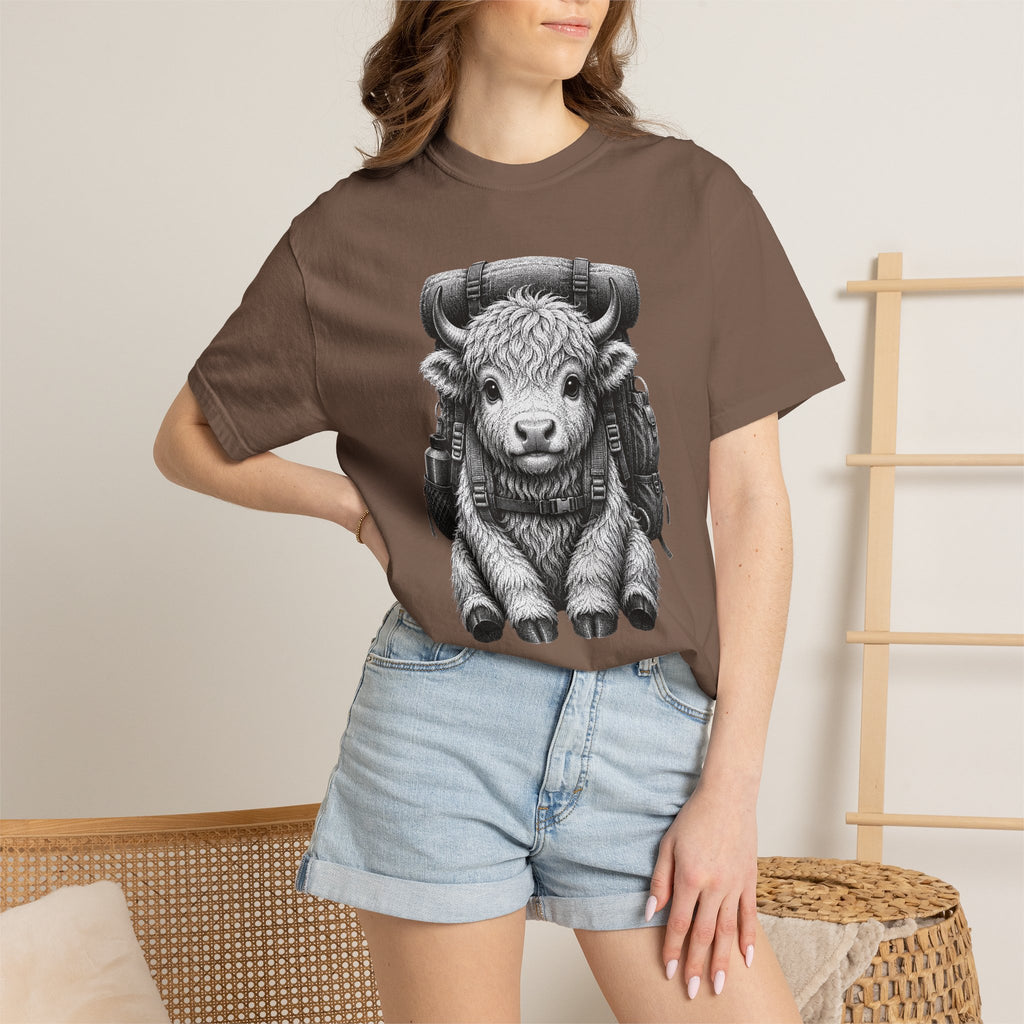 Highland Baby Yak Backpack T-Shirt