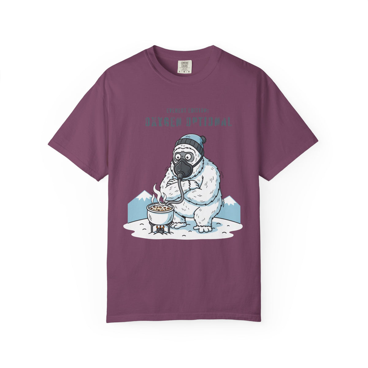 Everest edition: Oxygen optional- Tshirt