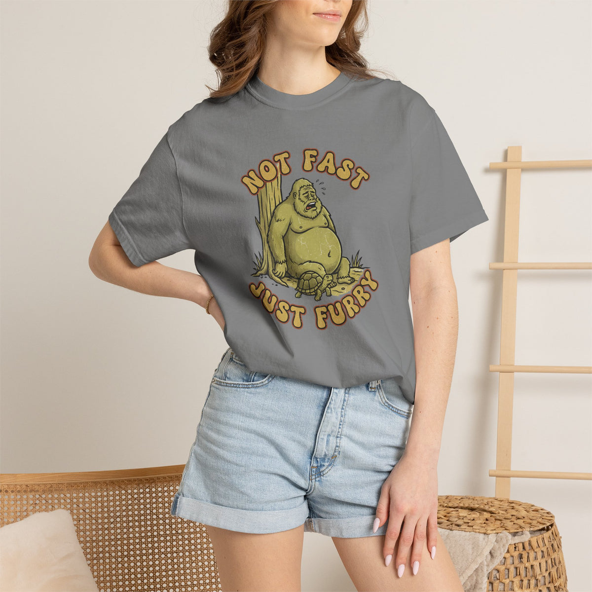 Not fast: Just furry- Tshirt
