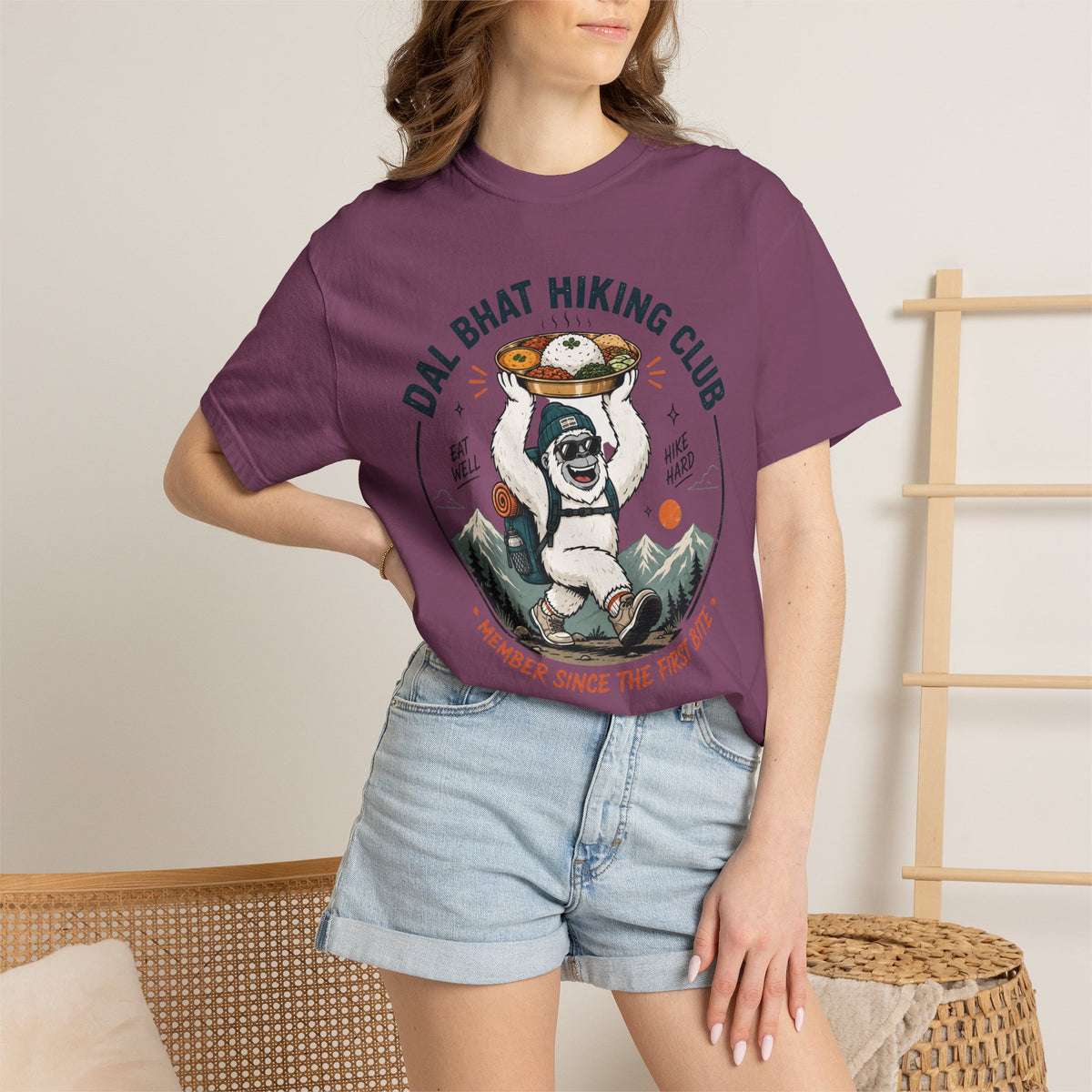 Dal Bhat Hiking Club- Tshirt