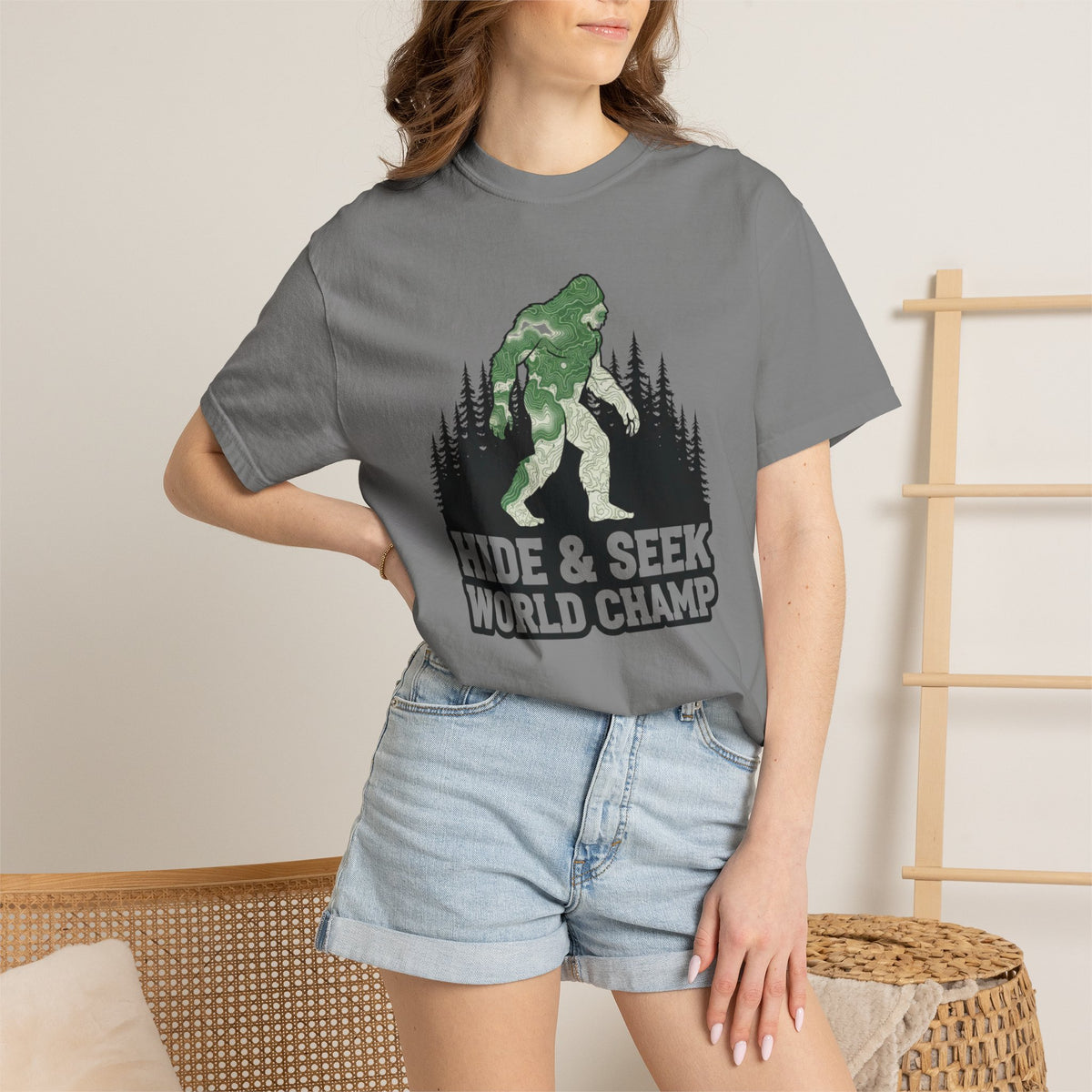 Hide & Seek World Champion- Tshirt
