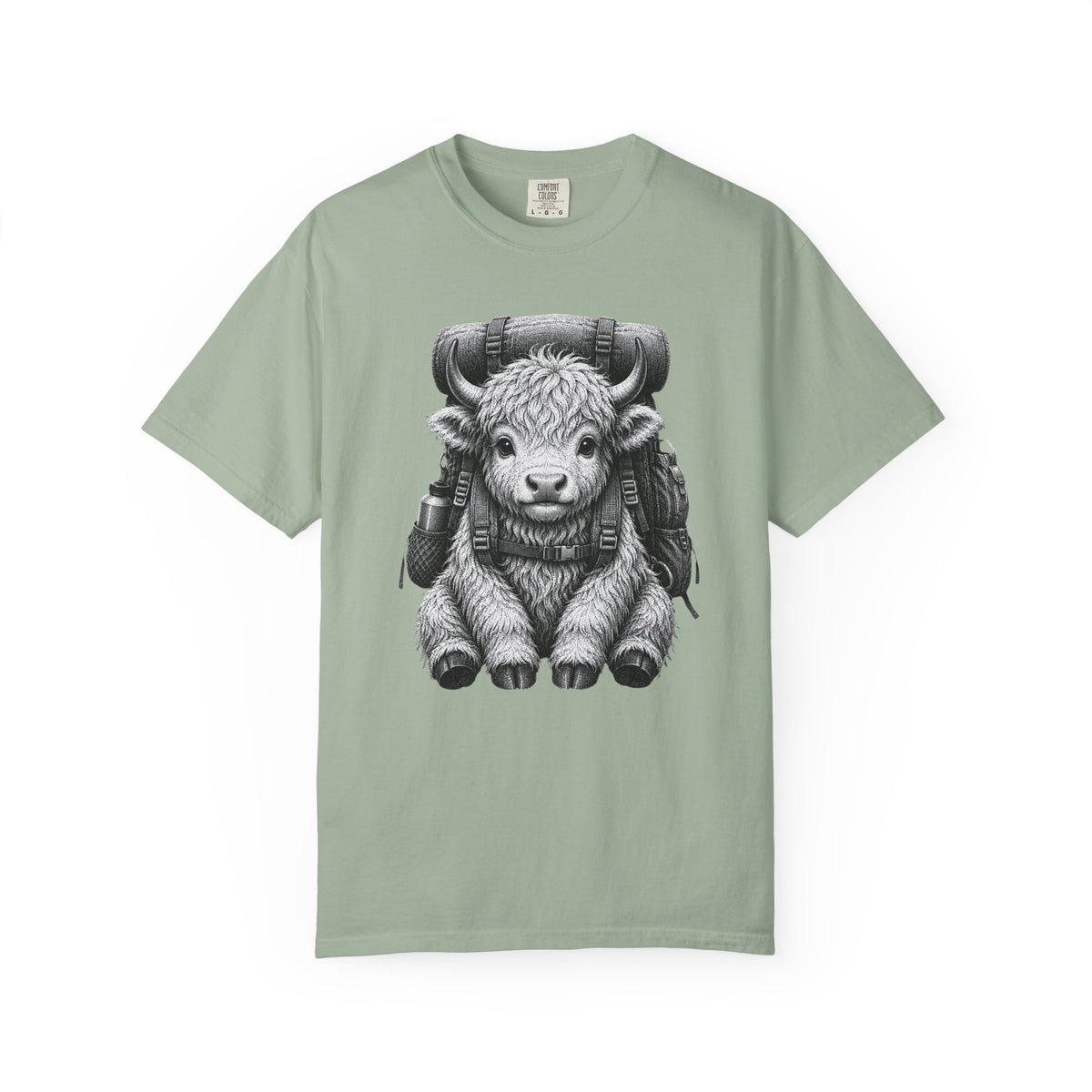 Highland Baby Yak Backpack T-Shirt