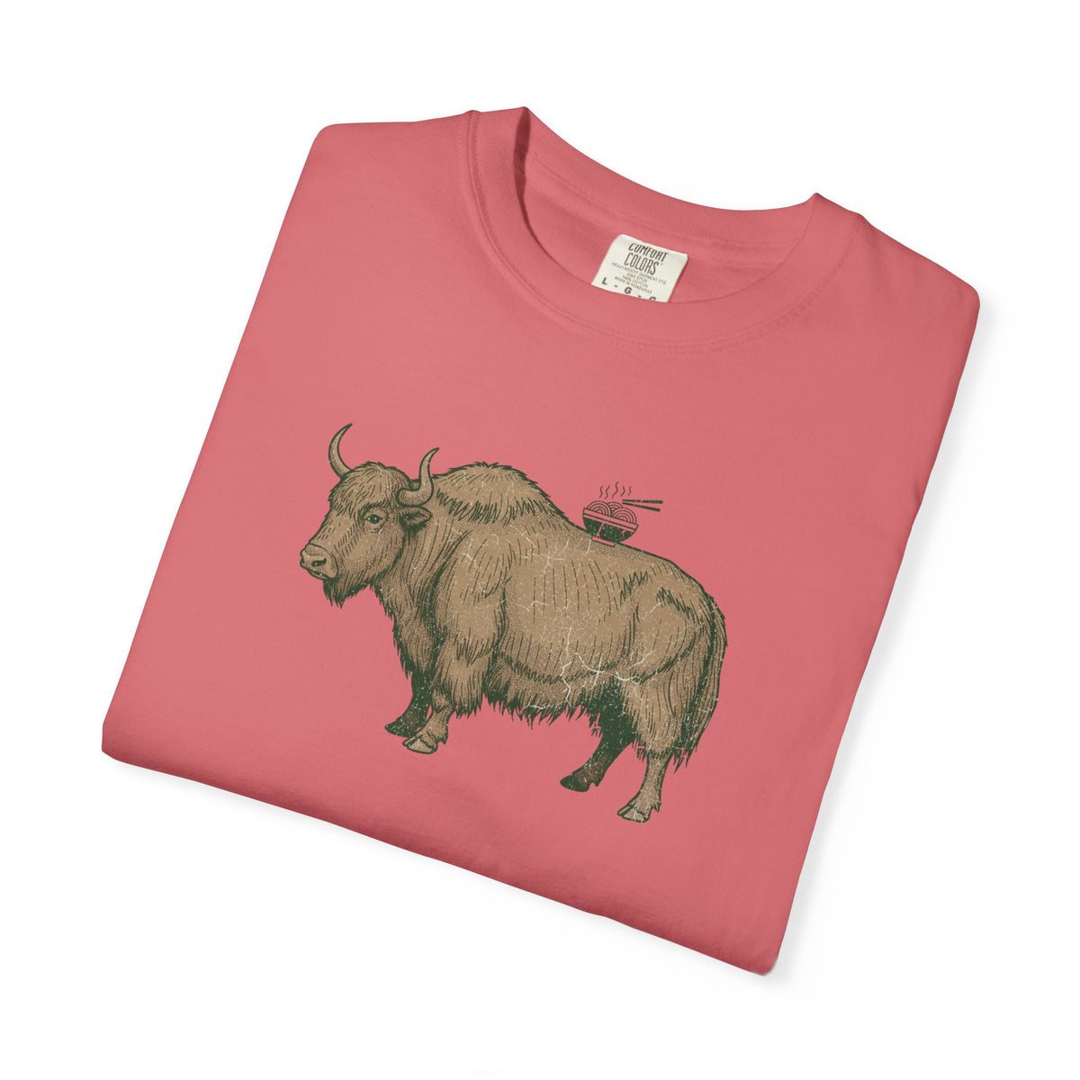 Yak Illustration T-Shirt Tshirt