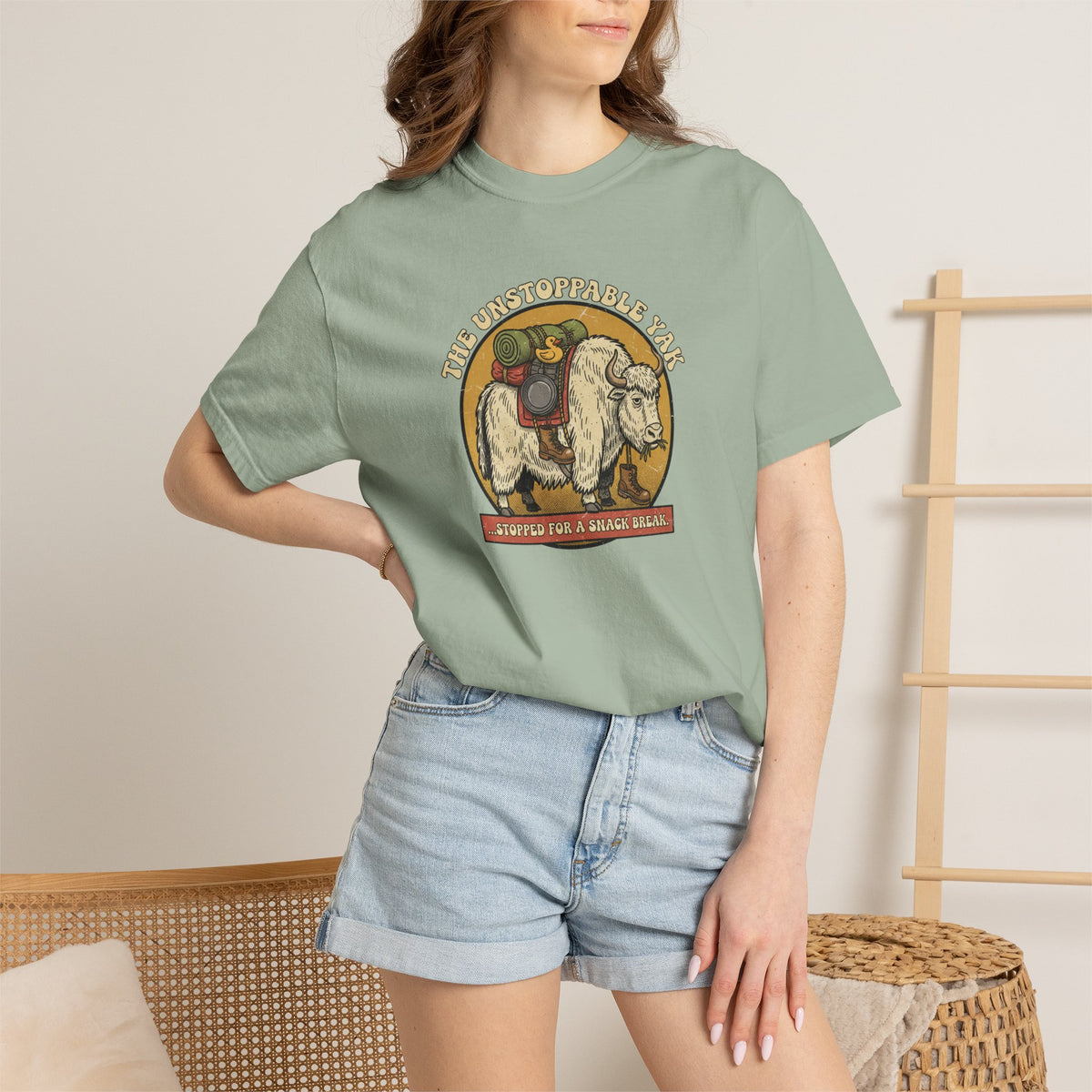 The unstoppable Yak  -Tshirt