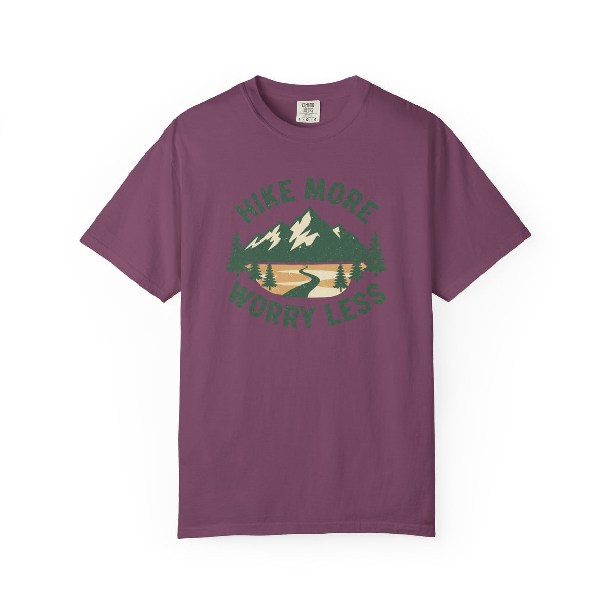 Hike more Worry less- Tshirt