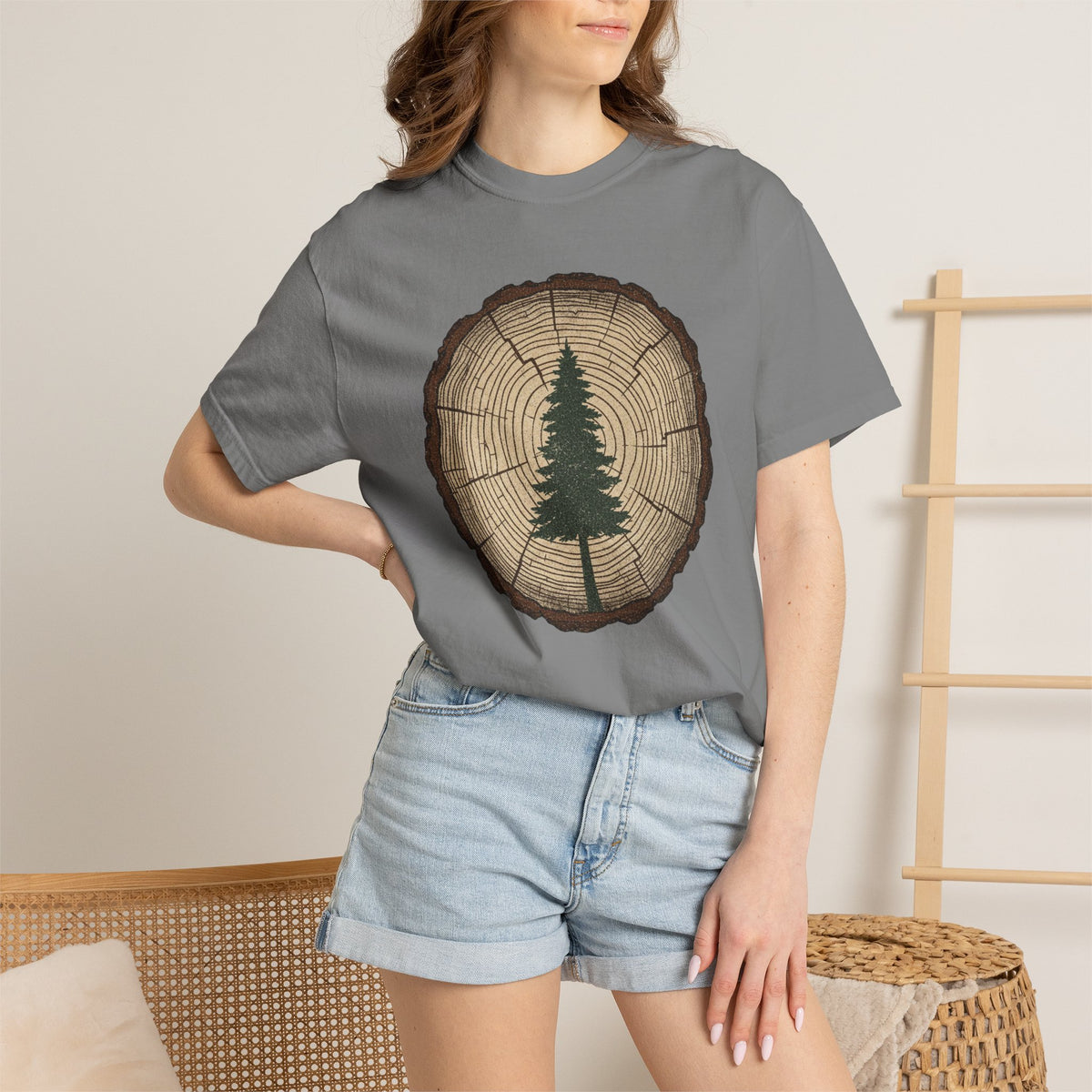 Tree Ring Graphic T-Shirt