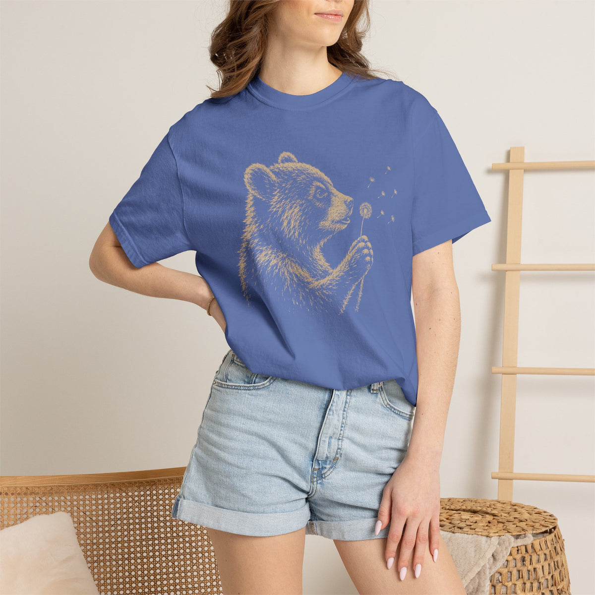 Bear Blowing Wish T-Shirt