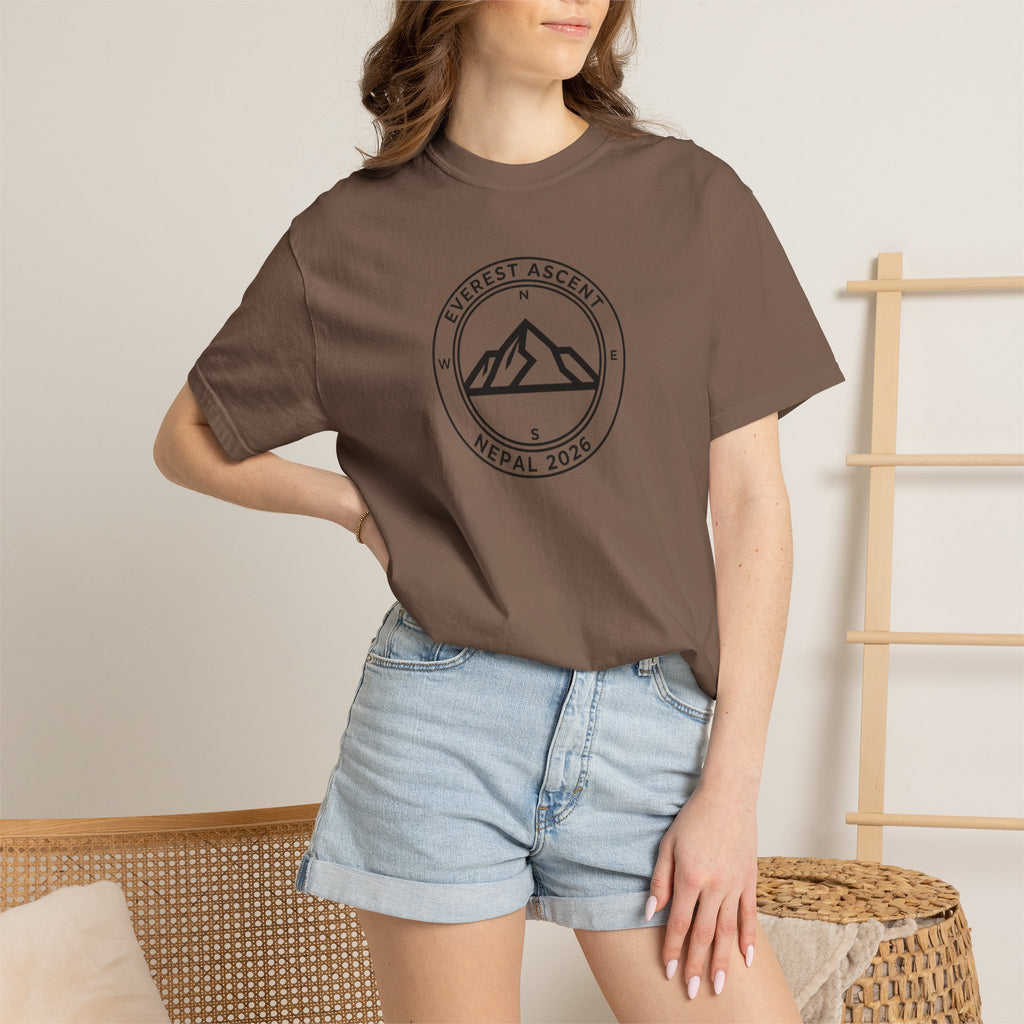 Everest Ascent Nepal 2024 Mountain Graphic T‑Shirt