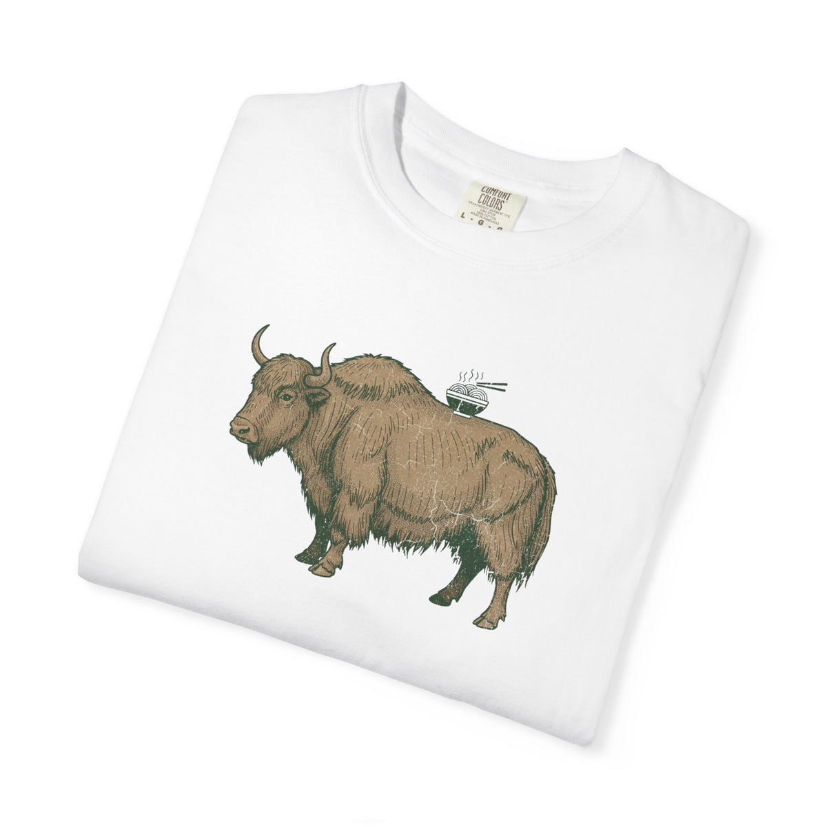 Yak Illustration T-Shirt Tshirt