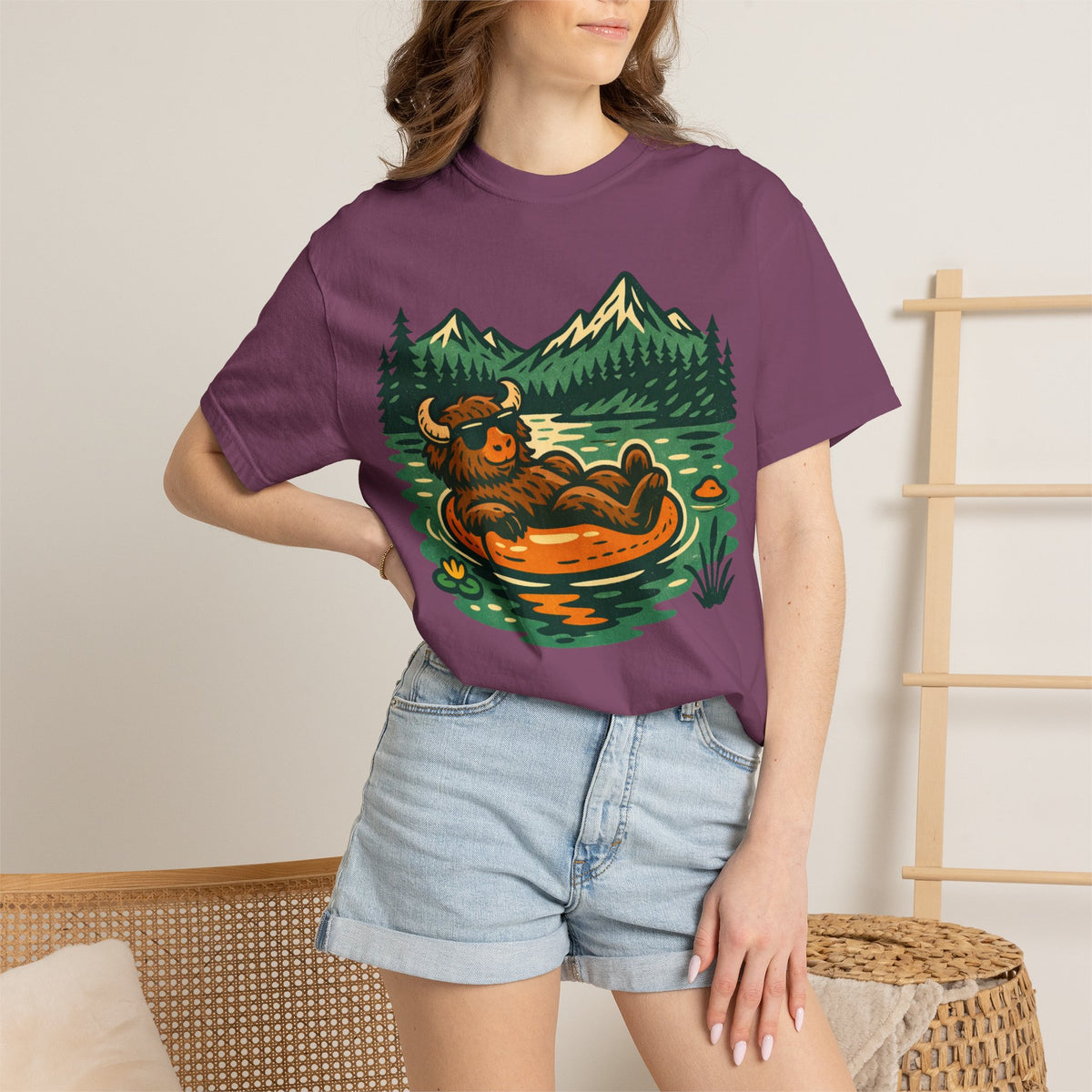 Baby Yak Floating Lake T-Shirt