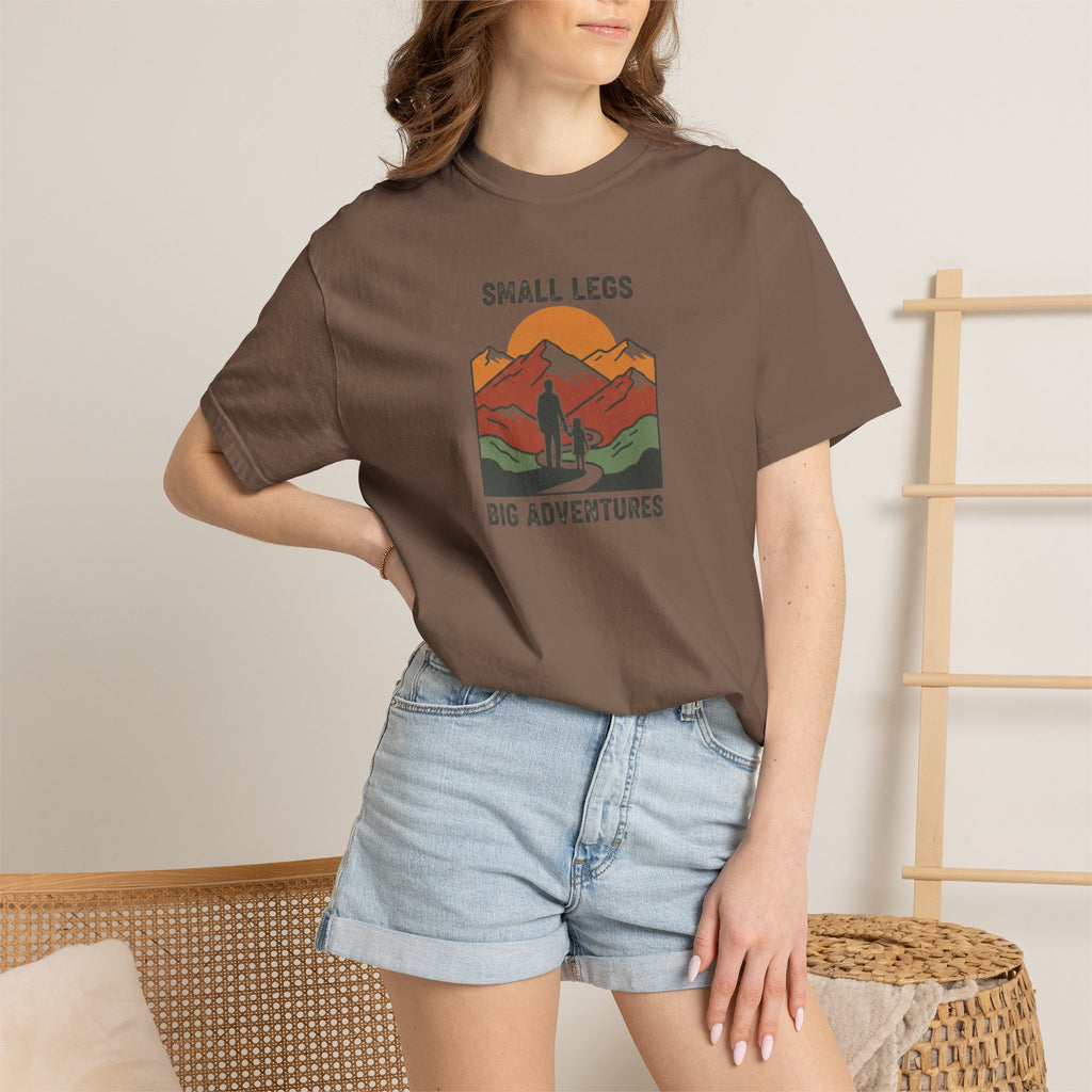 Small legs Big Adventure- Tshirt