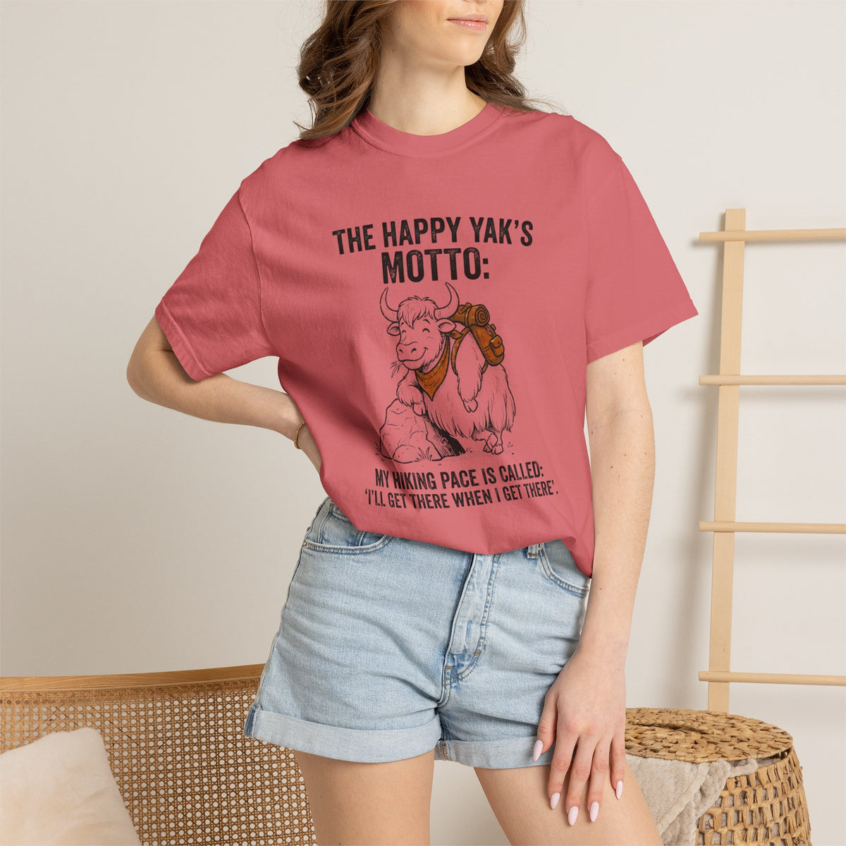 The Happy yaks Motto- Tshirt