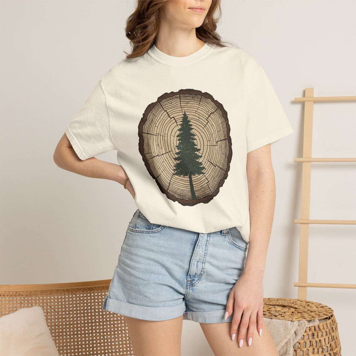 Tree Ring Graphic T-Shirt