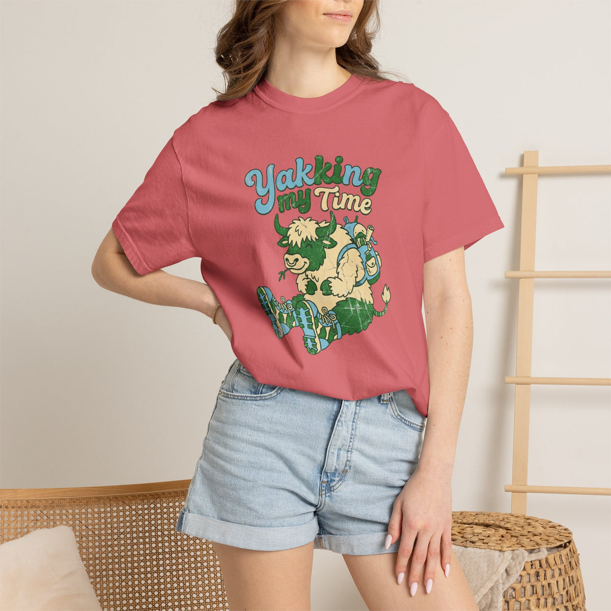 Yakking My Time- Tshirt