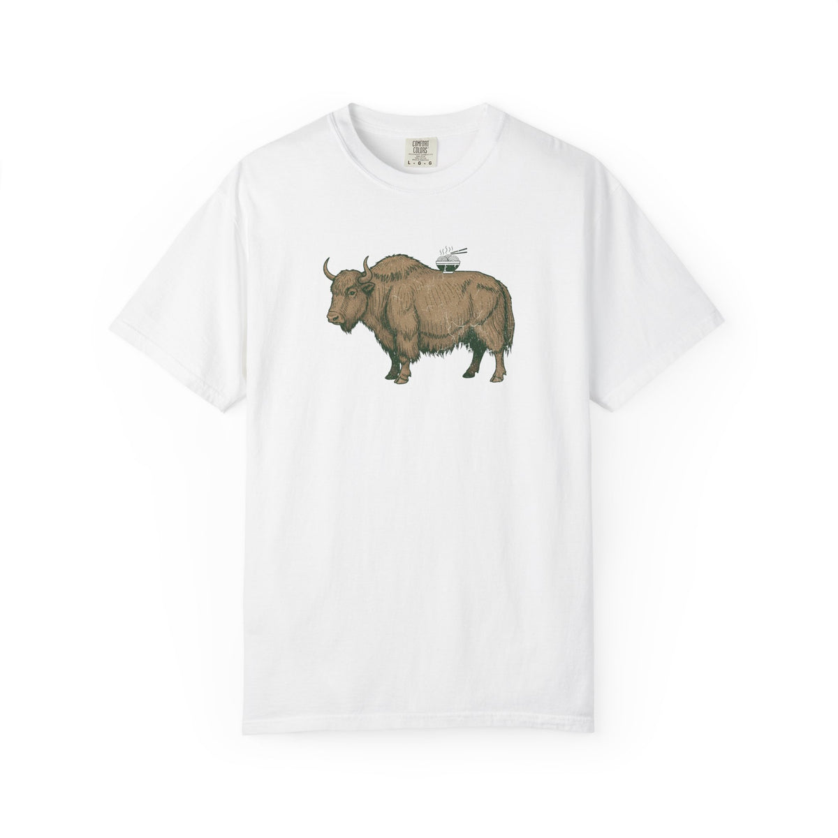 Yak Illustration T-Shirt Tshirt