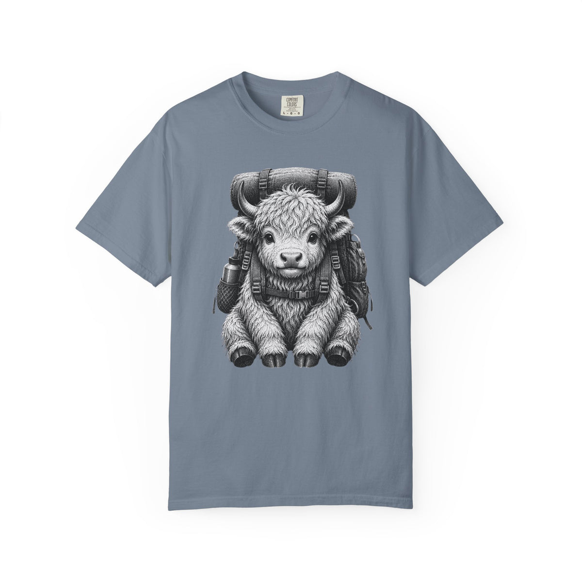Highland Baby Yak Backpack T-Shirt