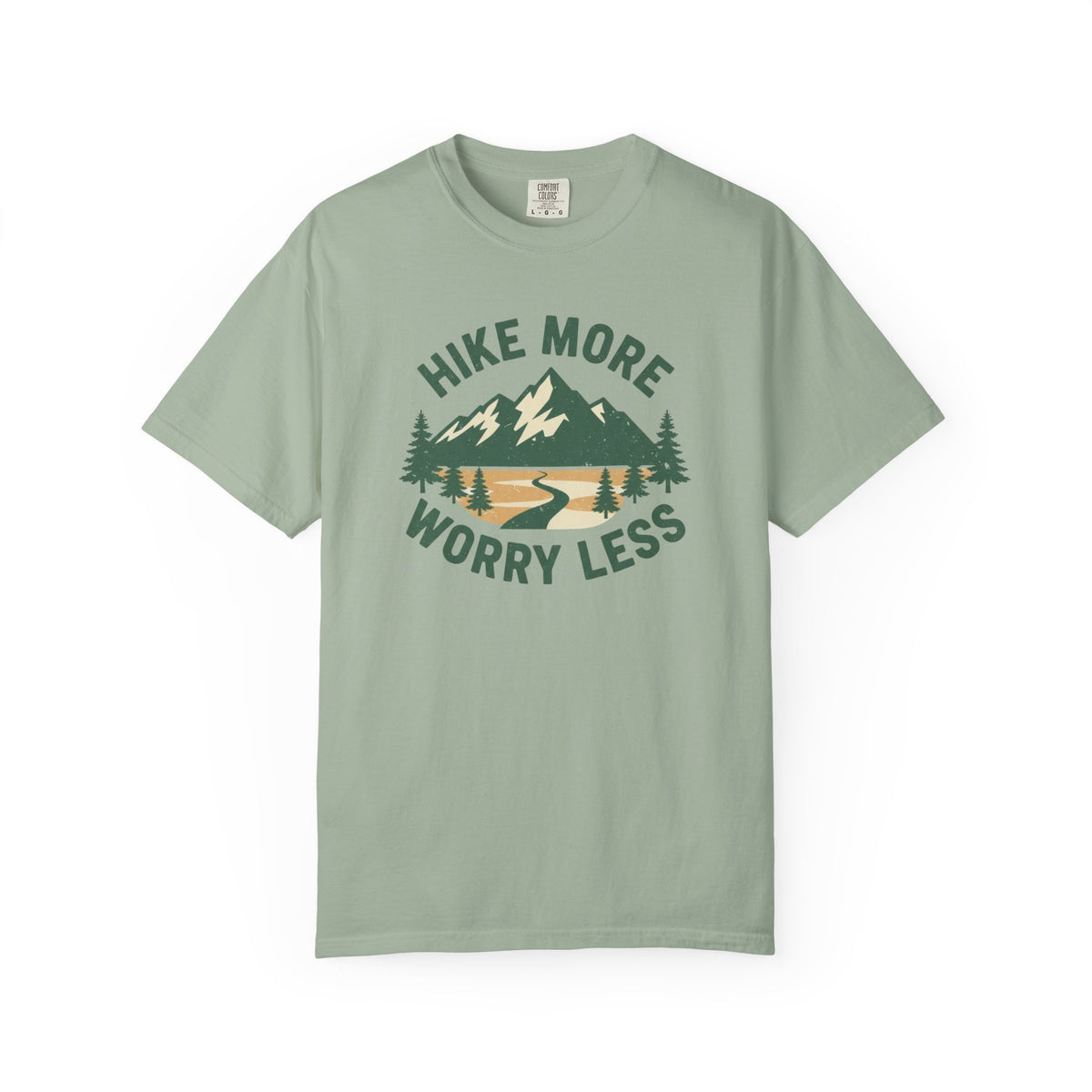 Hike more Worry less- Tshirt