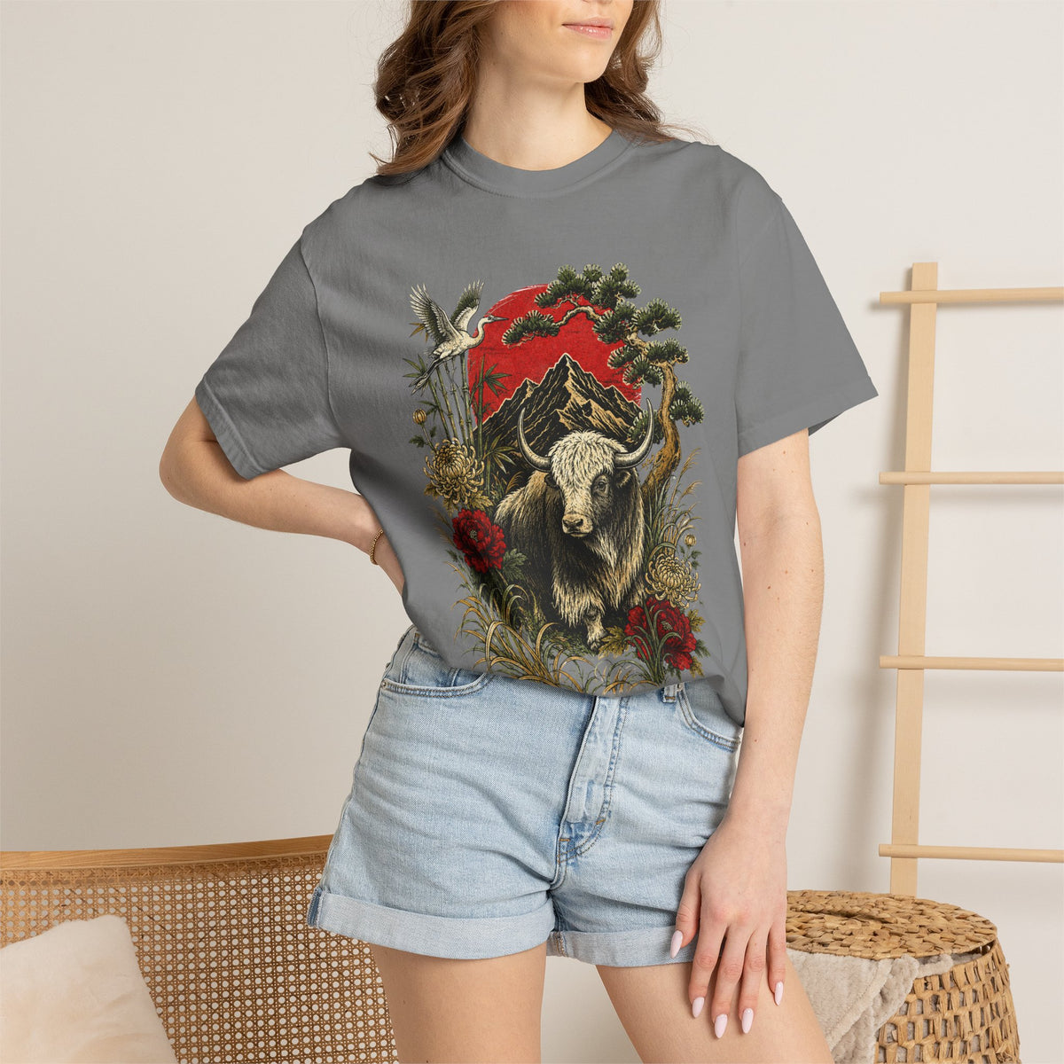 Highland Yak Scenic T-Shirt